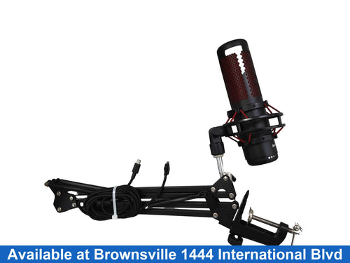 Hyperx Quadcast Black Corded Microphone