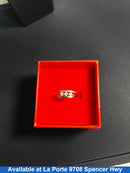 Women's Ring - Anniversary - White Gold 14k (.585) 2.9 grams Size 7