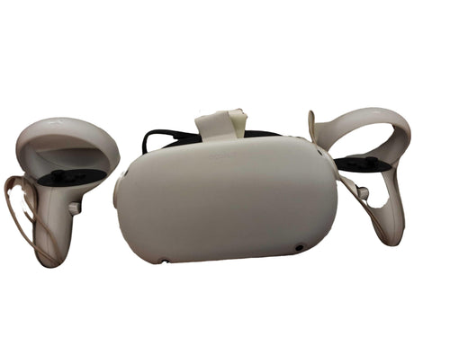 Oculus Quest 2 Less Than 64 Gb White Virtual Reality Device