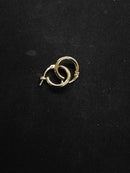 Hoop Earrings - Yellow Gold 14k (.585) 0.7 grams