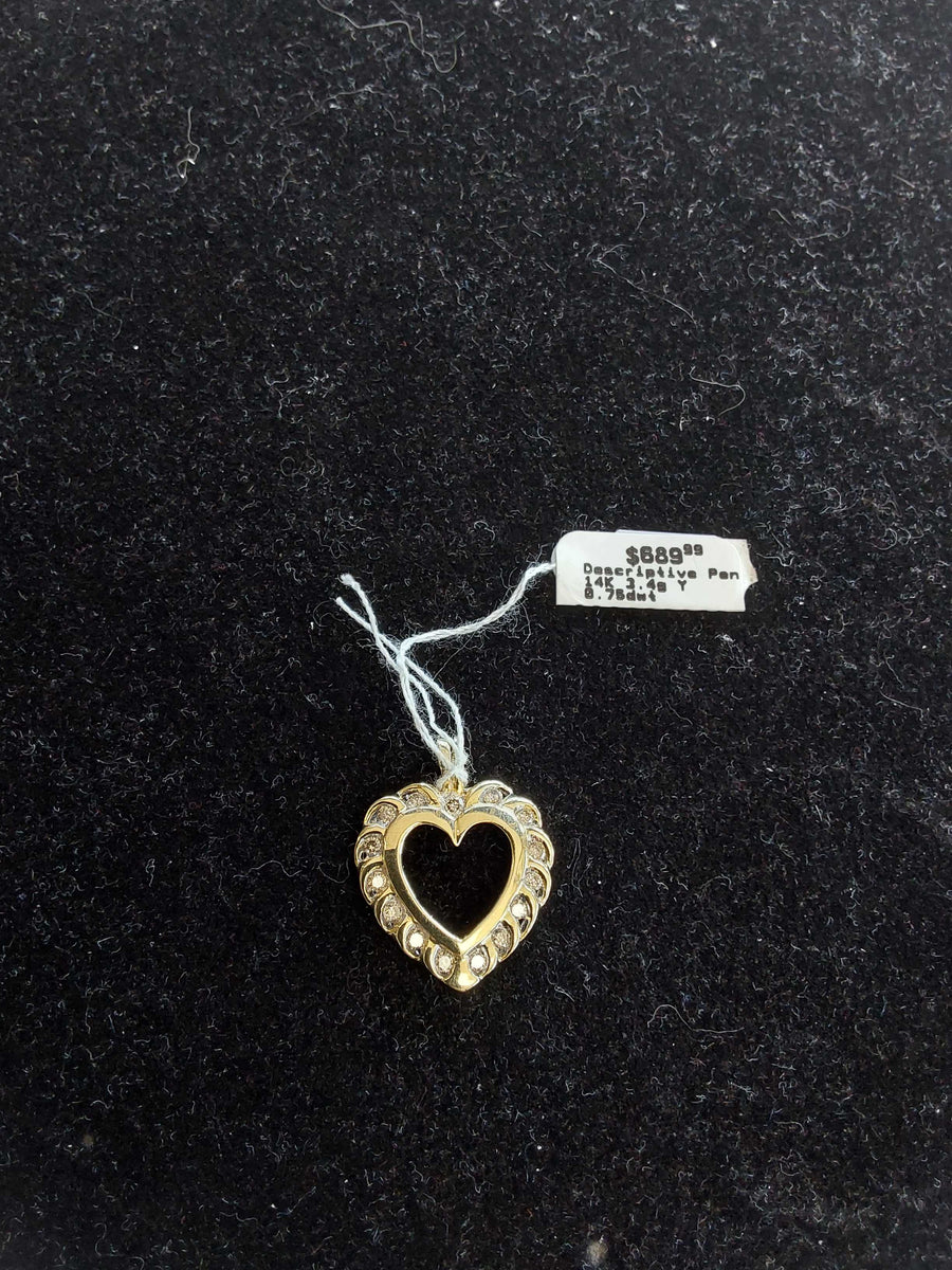 Pendant - Yellow Gold 14k (.585) 3.4 grams