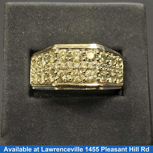Men's Ring - White Gold 10k (.417) 8.1 grams Size 13