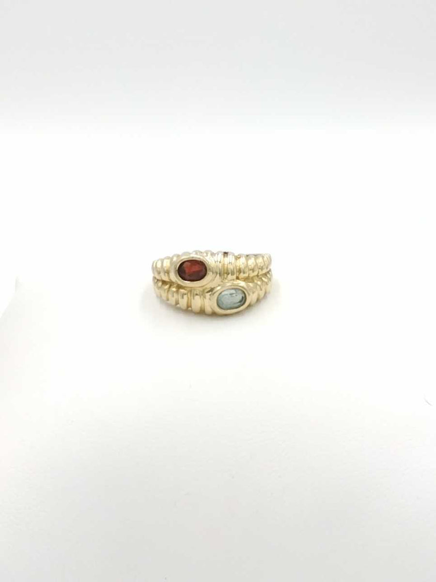 Women's Ring - Yellow Gold 14k (.585) 4.9 grams Size 6.5