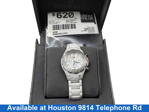 Michele Mww12a000001 White Regular Watch