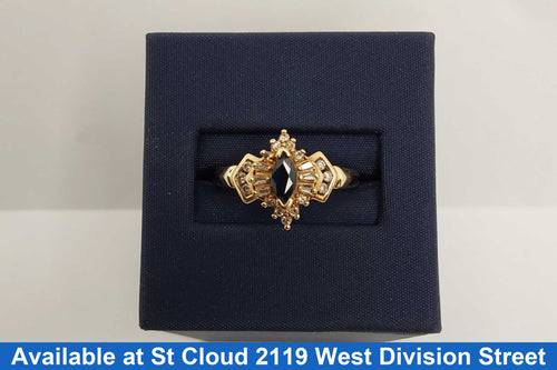 Women's Ring - Yellow Gold 10k (.417) 3.066 grams Size 9
