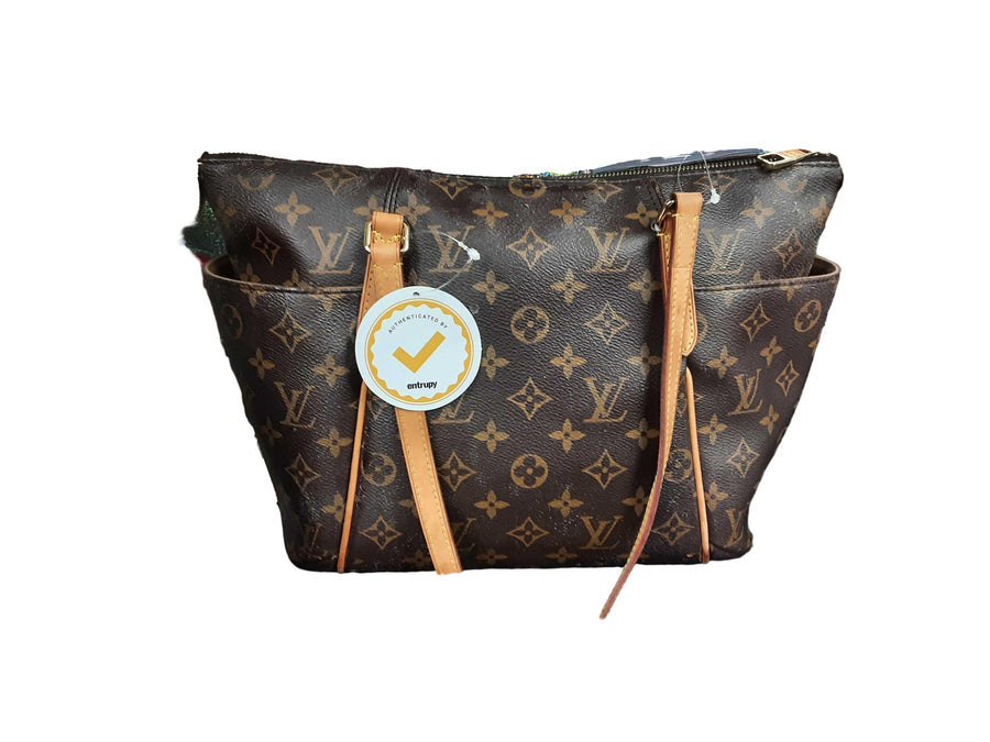Louis Vuitton Monogram Totally Brown Purse / Handbag