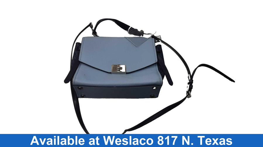 Michael Kors 35h8st6m7l Blue Purse / Handbag