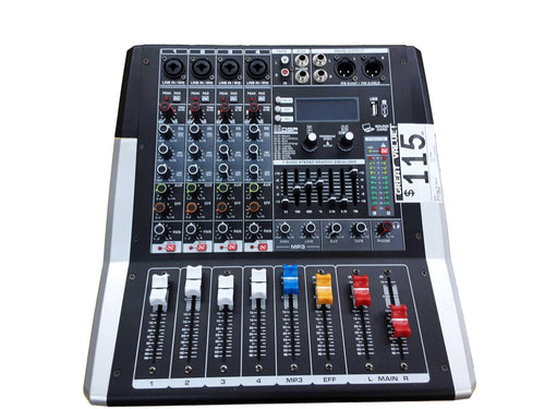 Nxg Tf-400d Black Analog Mixer