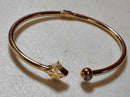 Bangle Bracelet - Yellow Gold 14k (.585) 6.3 grams 7 inch