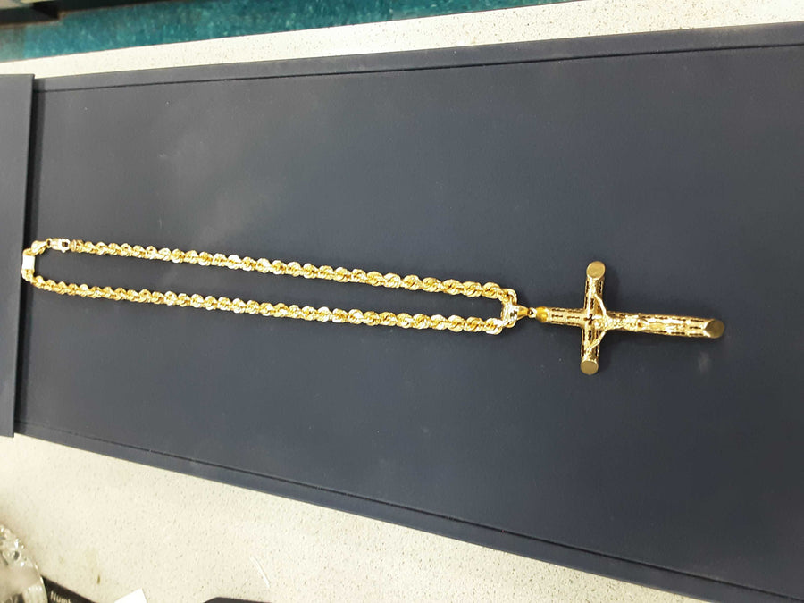 Chain - Yellow Gold 10k (.417) 47 grams 20 inch