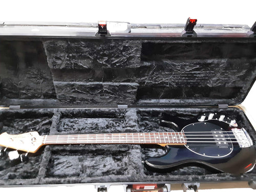 Music Man Stingray Black Electric Bass Guitar