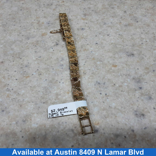 Bracelet - Yellow Gold 14k (.585) 18.7 grams 7 inch