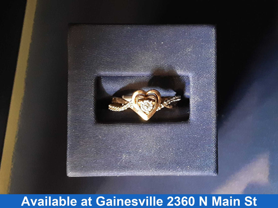 Women's Ring - Rose Gold 10k (.417) 2.6 grams Size 6.5
