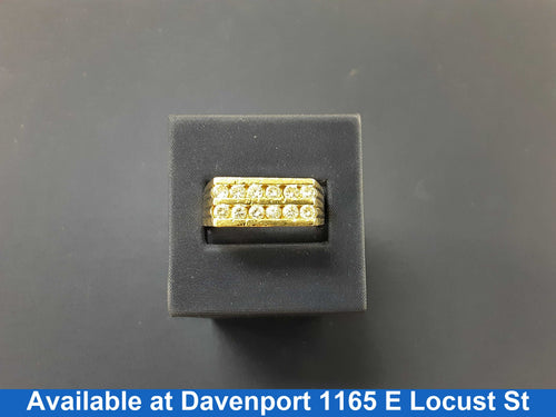 Men's Ring - Yellow Gold 14k (.585) 8.7 grams Size 12