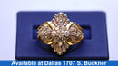 Women's Ring - Yellow Gold 14k (.585) 6.4 grams Size 6
