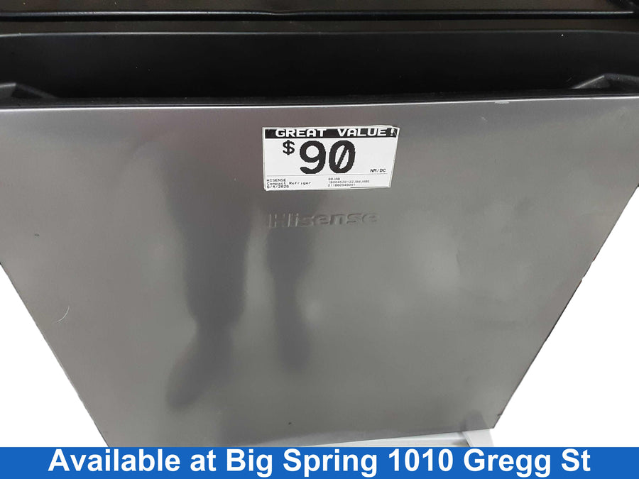 Hisense B8jab Black Compact Refrigerator
