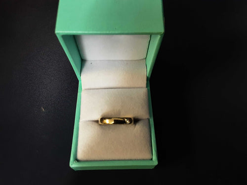 Ring - Wedding Band - Yellow Gold 10k (.417) 1.9 grams Size 8.5