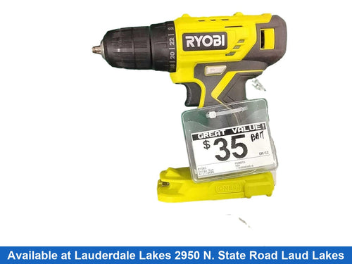 Ryobi P209dcn Black Cordless Screw Gun