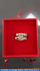Ring - Engagement Set - Yellow Gold 10k (.417) 5.1 grams Size 6
