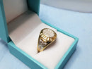 Men's Ring - Yellow Gold 10k (.417) 5.6 grams Size 11