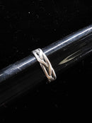 Ring - Wedding Band - Silver 3.2 grams Size 20