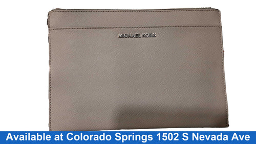 Michael Kors Nb1906 Gray Purse / Handbag