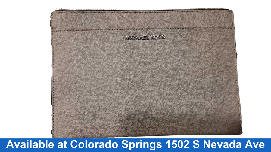 Michael Kors Nb1906 Gray Purse / Handbag