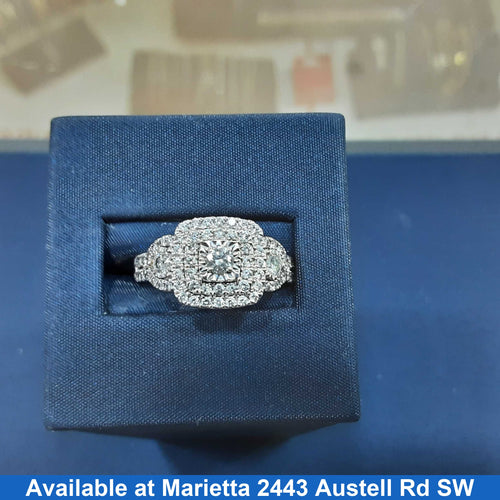 Women's Ring - White Gold 10k (.417) 3.6 grams Size 10