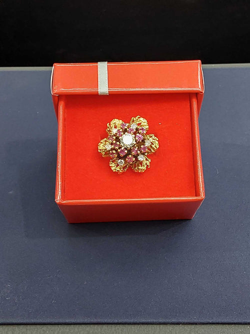 Women's Ring - Yellow Gold 10k (.417) 11.2 grams Size 20