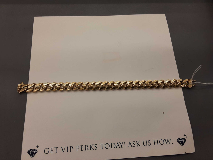 Bracelet - Yellow Gold 14k (.585) 15.3 grams 7 inch