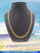Chain - Tricolor Gold 14k (.585) 24.6 grams 22 inch