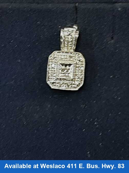 Symbol Pendant - White Gold 10k (.417) 1.9 grams