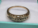 Women's Ring - Anniversary - Yellow Gold 10k (.417) 2.3 grams Size 7.5