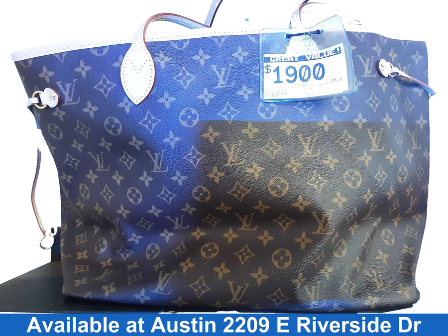 Louis Vuitton Neverfull Mm Brown Purse / Handbag