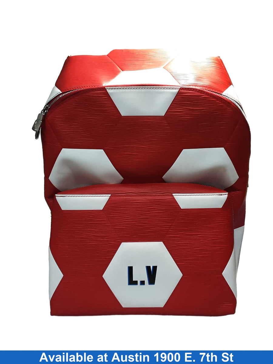 Louis Vuitton Fifa Backpack Limited Edition Red Purse / Handbag