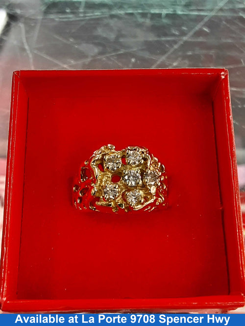 Women's Ring - Yellow Gold 14k (.585) 9 grams Size 9