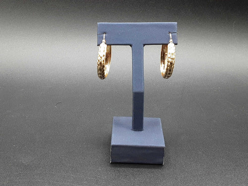 Bangle Earrings - Yellow Gold 10k (.417) 3.7 grams