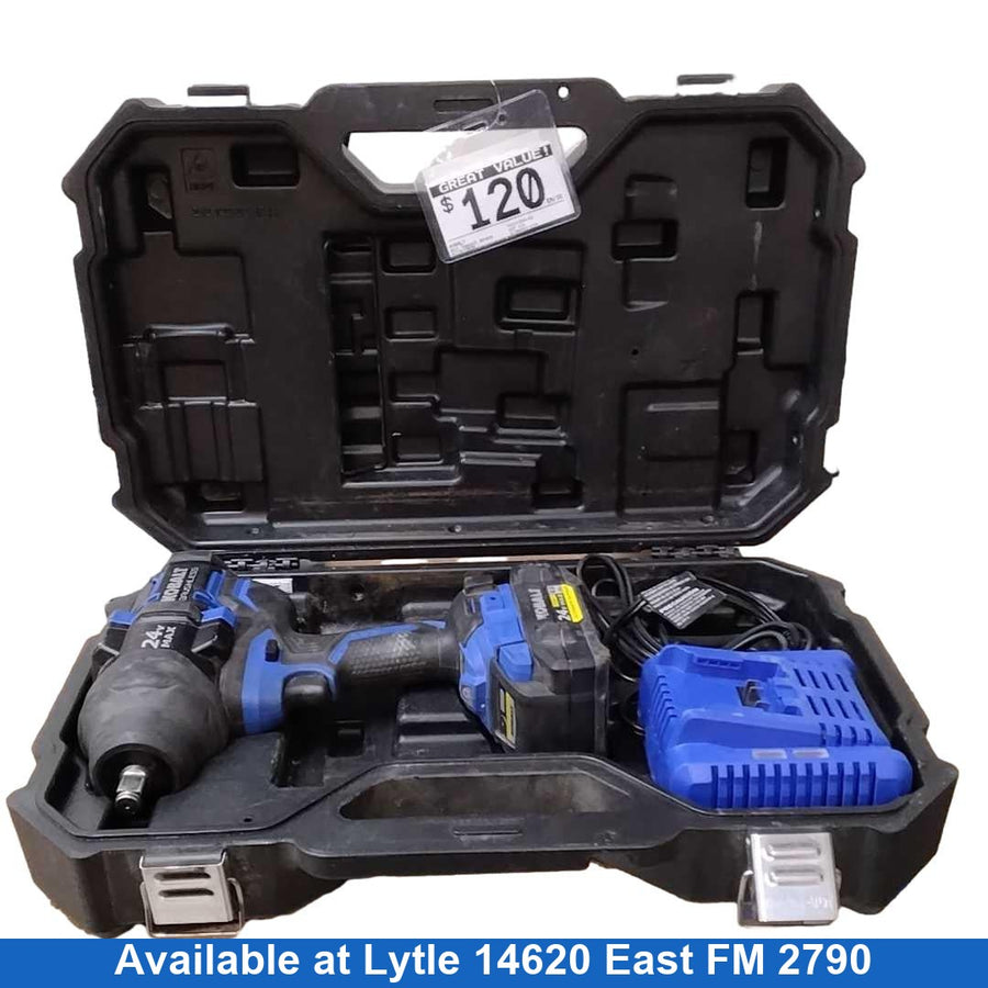 Kobalt Kxiw124b-03 Blue Standard Power Wrench