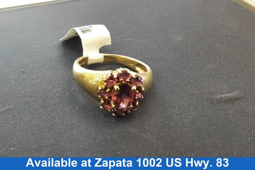 Women's Ring - Solitaire - Yellow Gold 14k (.585) 4.5 grams Size 7.5