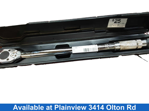 Pittsburgh Silver Metric Hand Wrench