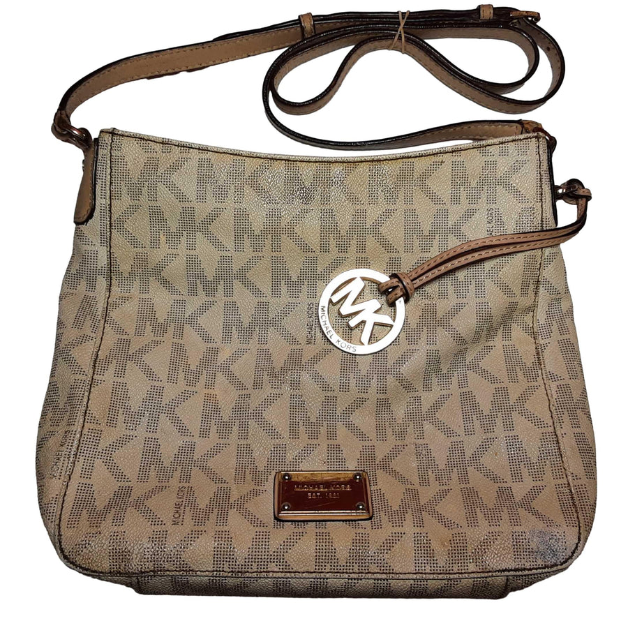 Michael Kors Crossbody White Purse / Handbag