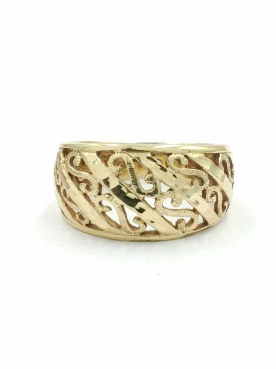 Women's Ring - Yellow Gold 14k (.585) 4.7 grams Size 9
