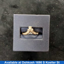 Women's Ring - Yellow Gold 14k (.585) 2.4 grams Size 8