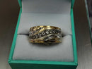 Ring - Wedding Band - Yellow Gold 14k (.585) 7.6 grams Size 12