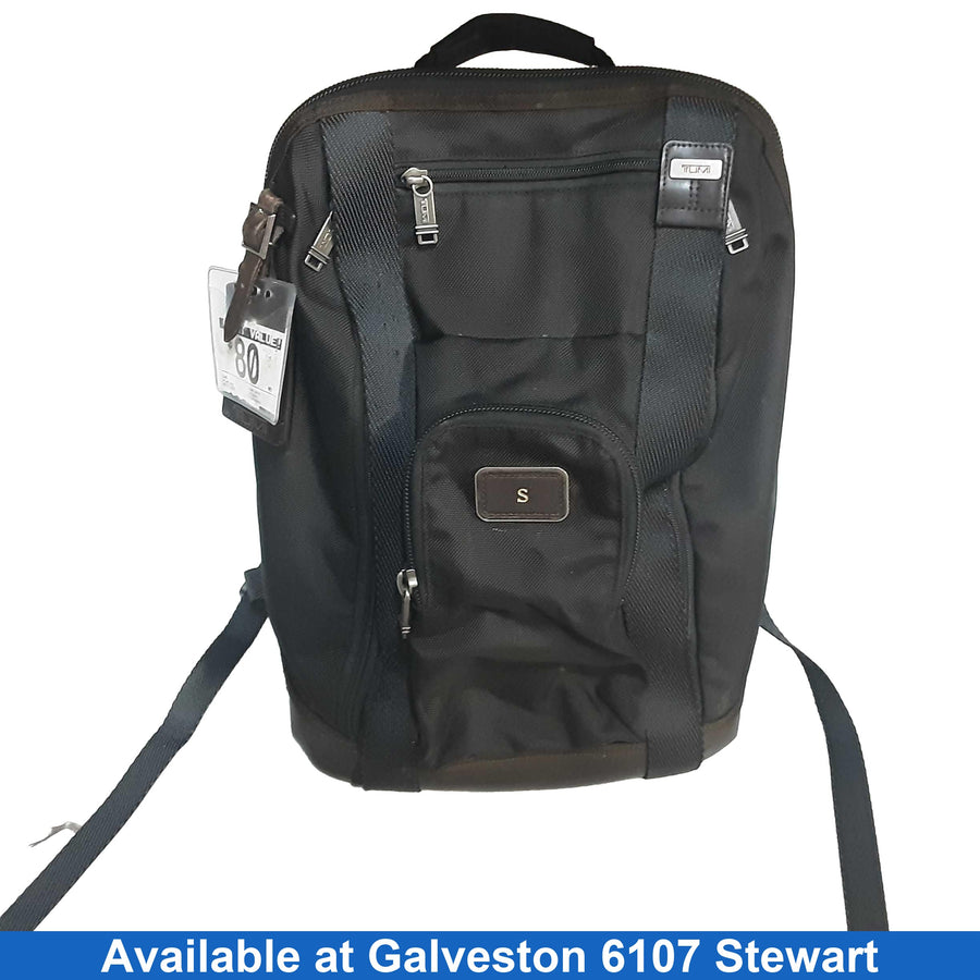 Tumi Alpha Bravo Brown Backpack / Briefcase / Bag