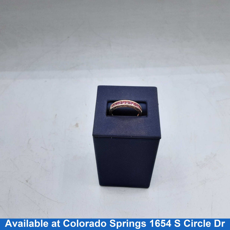 Women's Ring - Anniversary - Rose Gold 14k (.585) 3.5 grams Size 7