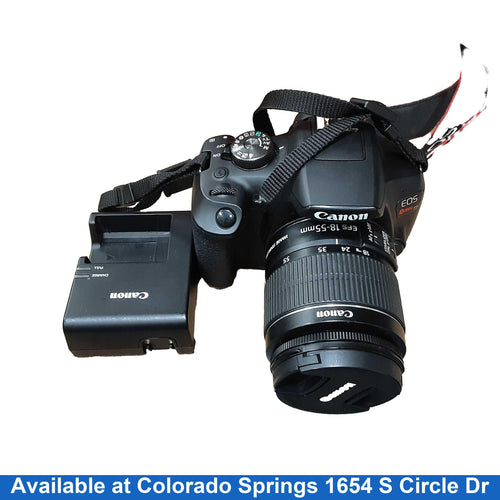 Canon Ds126741 Black Digital SLR Camera