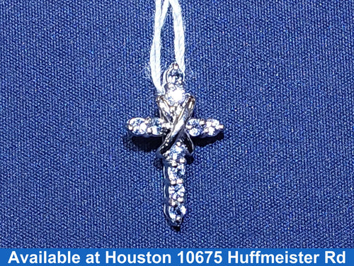 Religious Pendant - White Gold 14k (.585) 1.3 grams