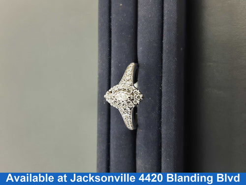 Women's Ring - White Gold 14k (.585) 2.9 grams Size 7