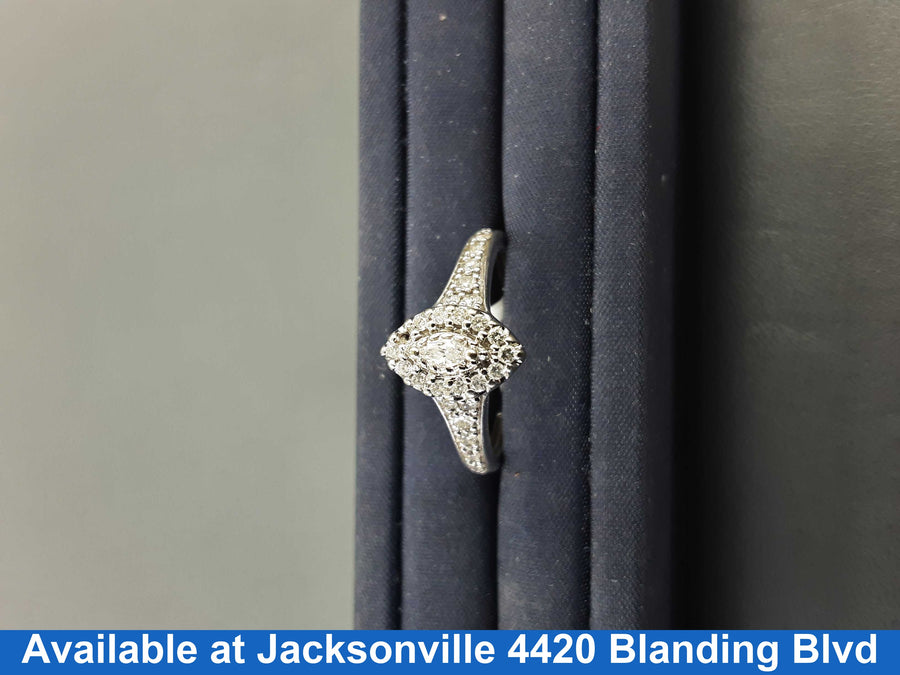 Women's Ring - White Gold 14k (.585) 2.9 grams Size 7
